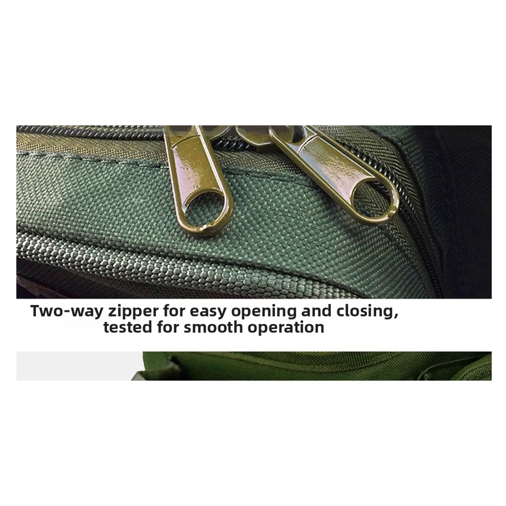 Fishing Backpack - Ransel Memancing Nilon Hijau Tahan Air
