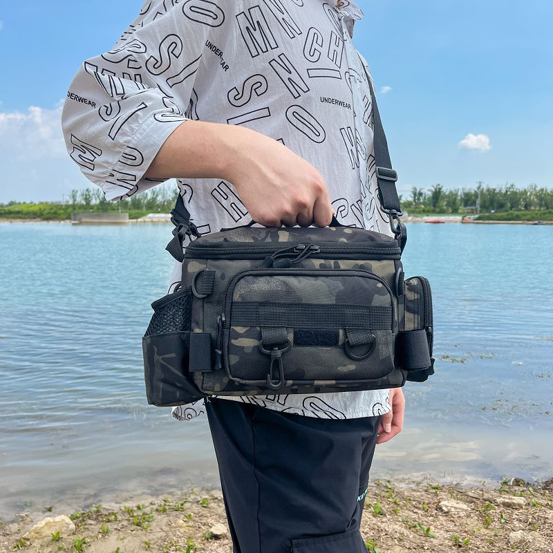 Fishing Backpack - Tas Pinggang Taktis Outdoor Multifungsi, Tas