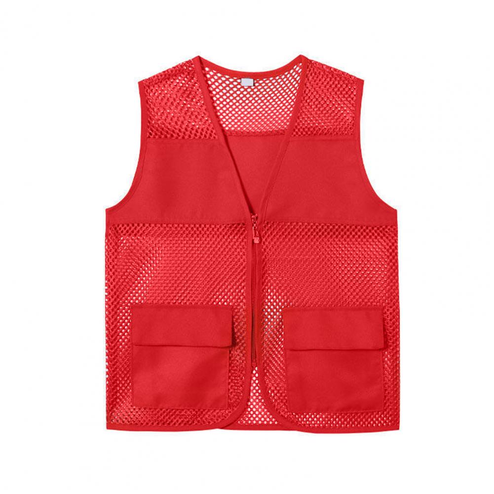 Fishing Vest - Rompi Kerja Unisex Model V-neck, Kantong