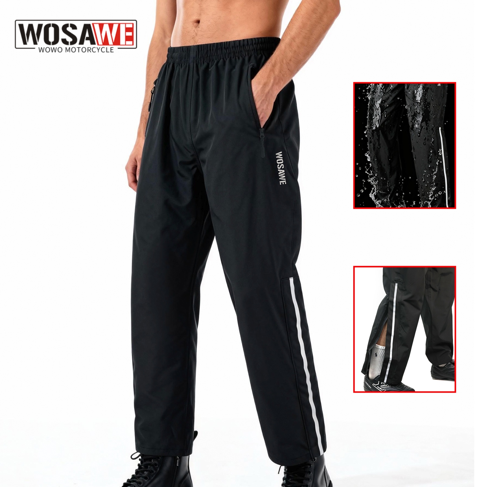 Fishing Pants Waterproof - Celana Hujan Motor WOSAWE Anti Air