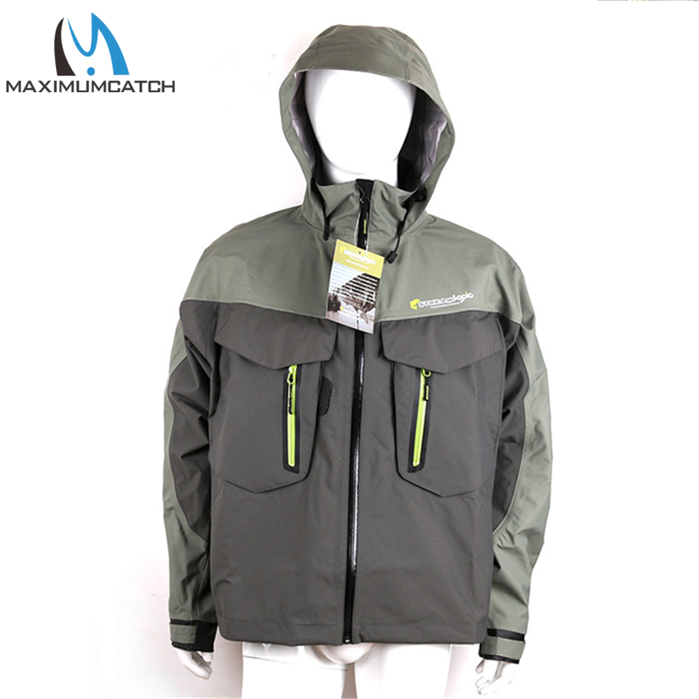 Fishing Jacket Waterproof - Maximumcatch Jaket Rendam Pancing Terbang Tahan