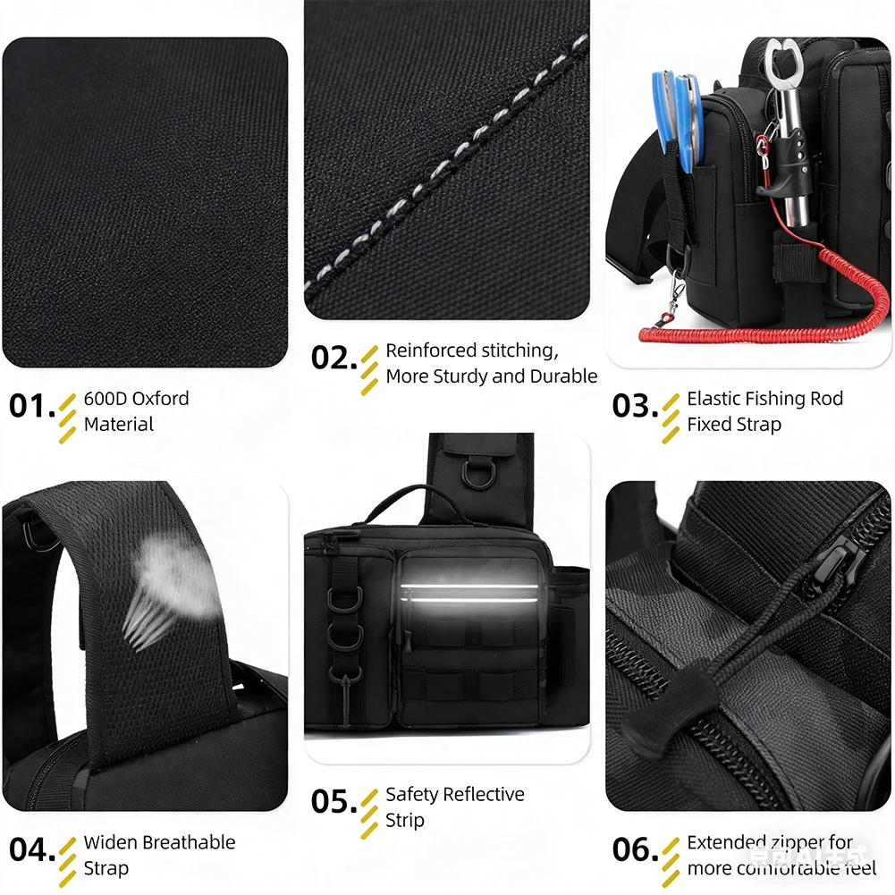 Ransel Memancing dengan Tempat - Fishing Backpack ulasan dan harga