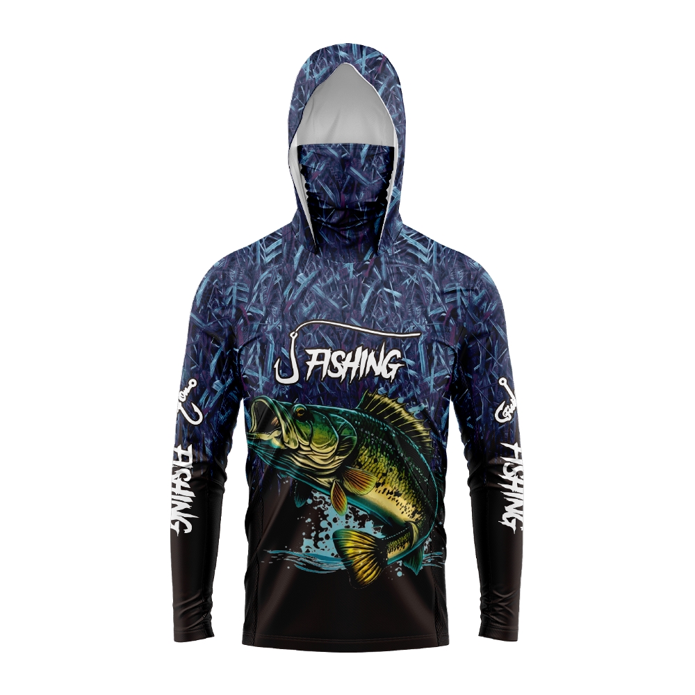 Hoodie Pancing Pria Motif Ikan - Fishing Hoodie ulasan dan harga