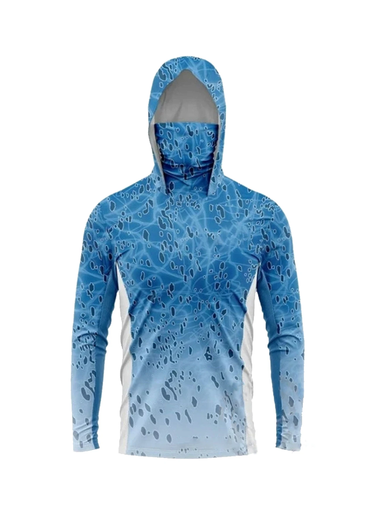 Hoodie Pancing Lengan Panjang  - Fishing Hoodie ulasan dan harga
