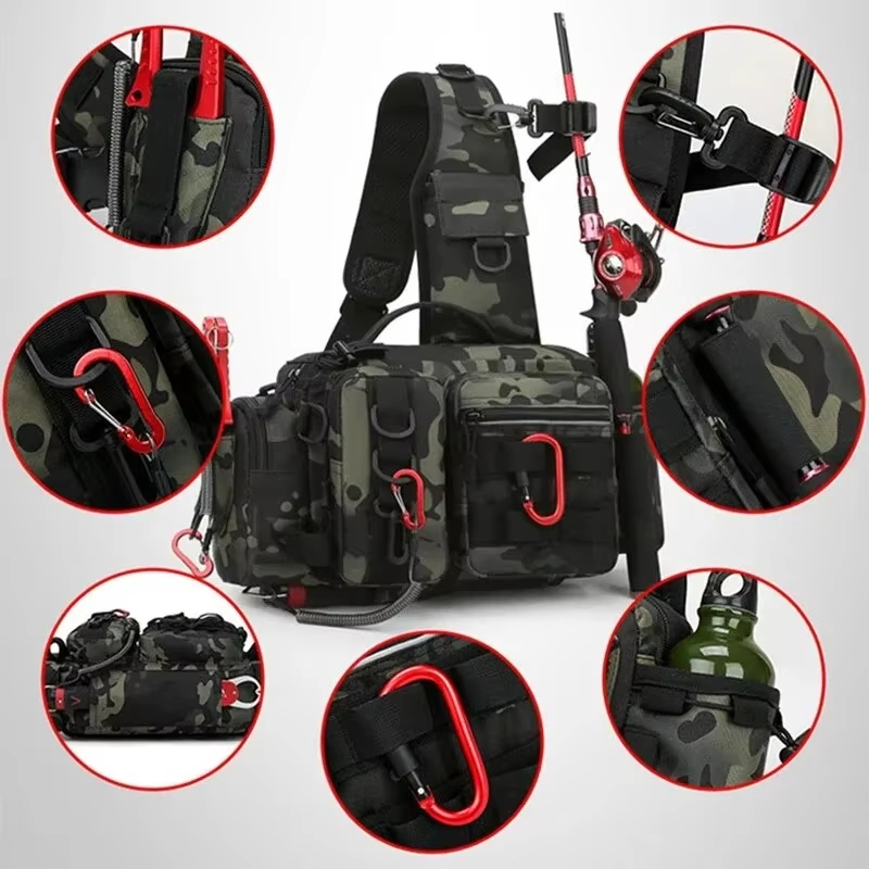 Tas Selempang Pinggang Taktis  - Fishing Backpack ulasan dan harga