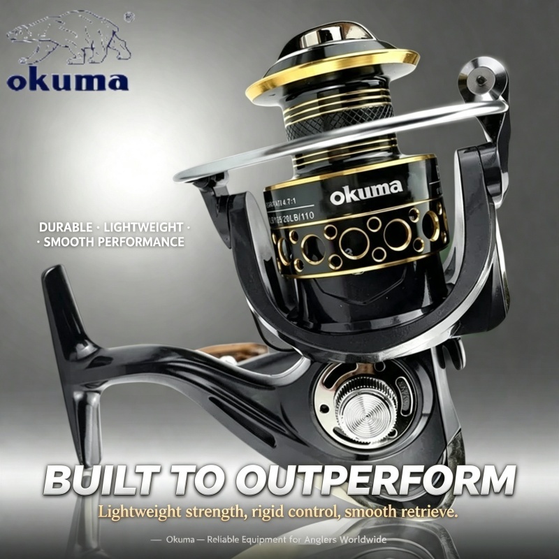 OKUMA-Spinning Reel, Reel Panc - Abu Garcia Reel Max ulasan dan harga