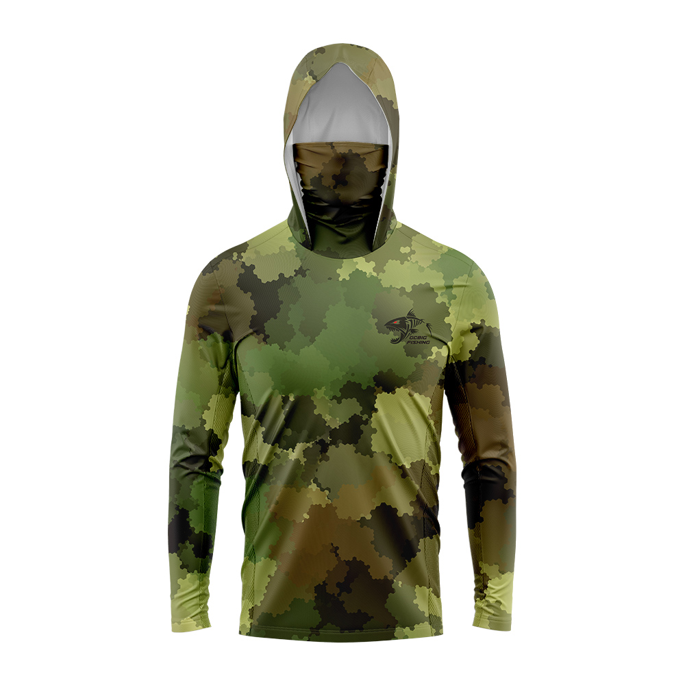 Kemeja Pancing Huk New Gear, K - Fishing Mask Sun Protection ulasan dan harga